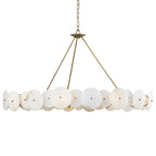 Cosmos 9 Light Chandelier - Havana Gold