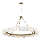 Cosmos 9 Light Chandelier - Havana Gold
