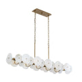 Cosmos 10 Light Linear Pendant - Havana Gold