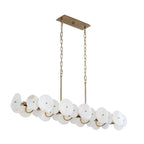 Cosmos 10 Light Linear Pendant - Havana Gold