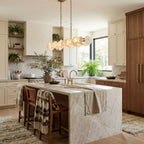 Cosmos 10 Light Linear Pendant - Havana Gold