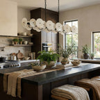 Cosmos 10 Light   Linear Pendant - Matte Black