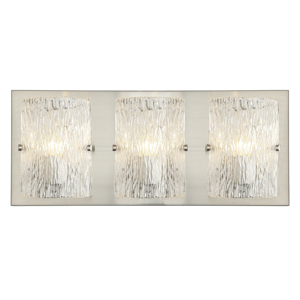 Morgan 3 Light Bath - Brushed Nickel