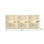 Morgan 3 Light Bath - Brushed Nickel