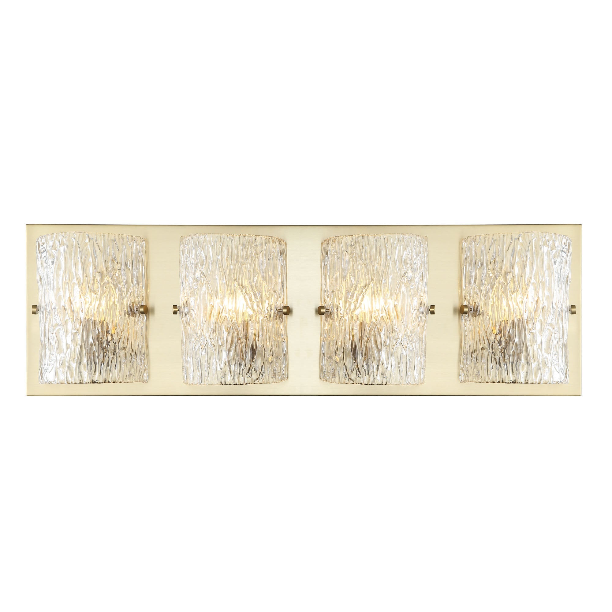 Morgan 4 Light Bath - Satin Brass