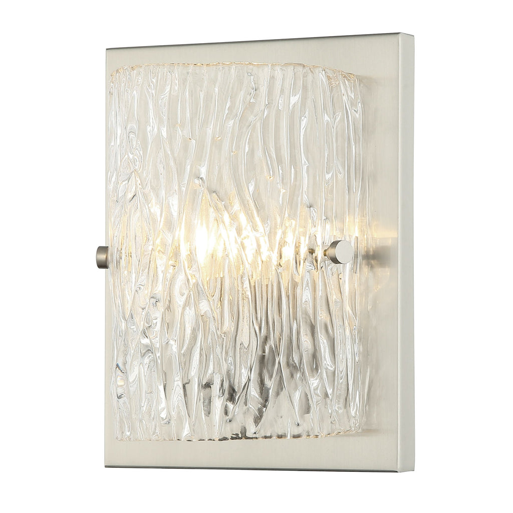 Morgan 1 Light Sconce - Brushed Nickel