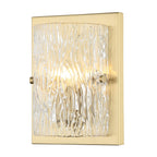 Morgan 1 Light Sconce - Satin Brass