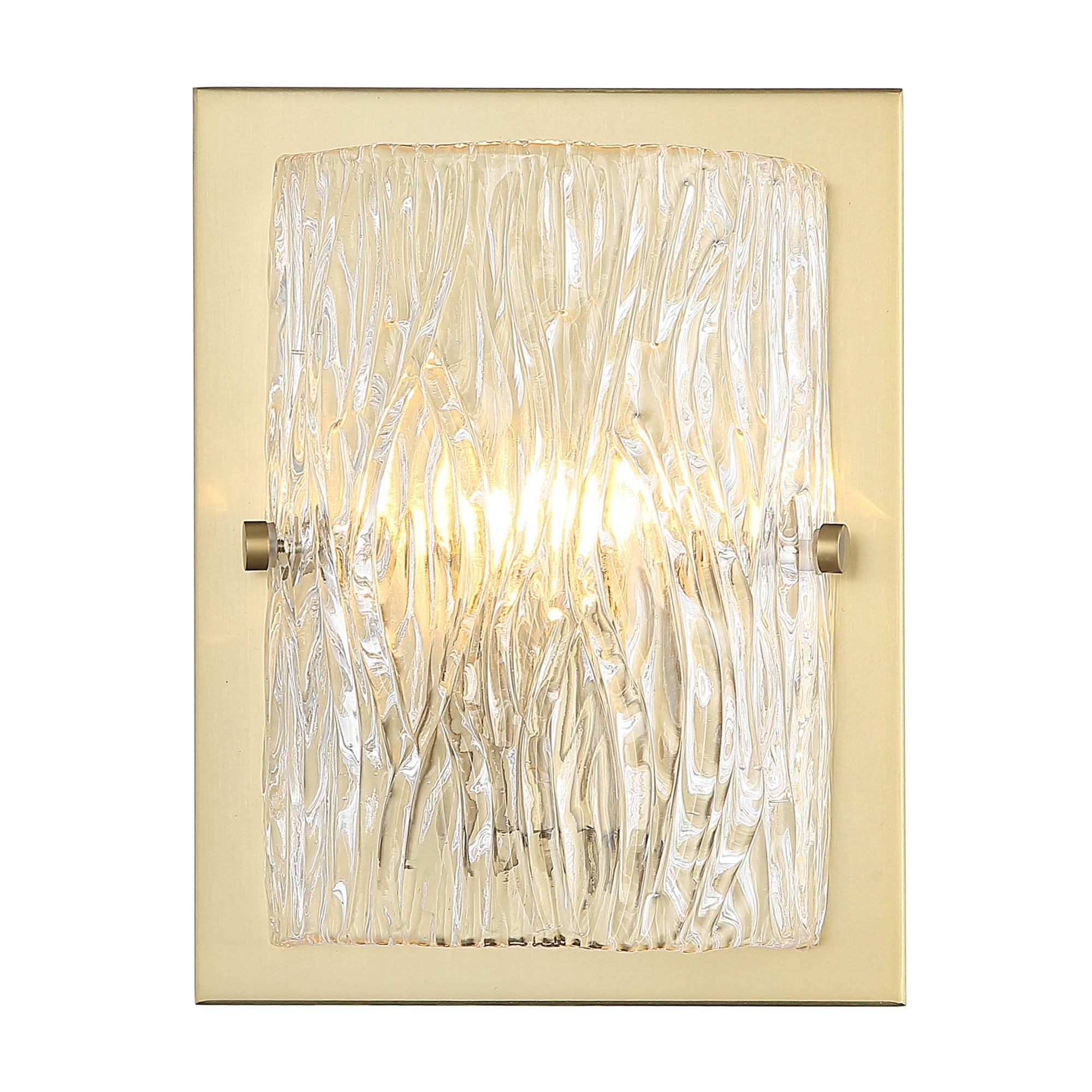 Morgan 1 Light Sconce - Satin Brass