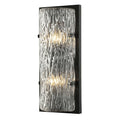 Morgan 2 Light Sconce - Black