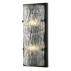 Morgan 2 Light Sconce - Black