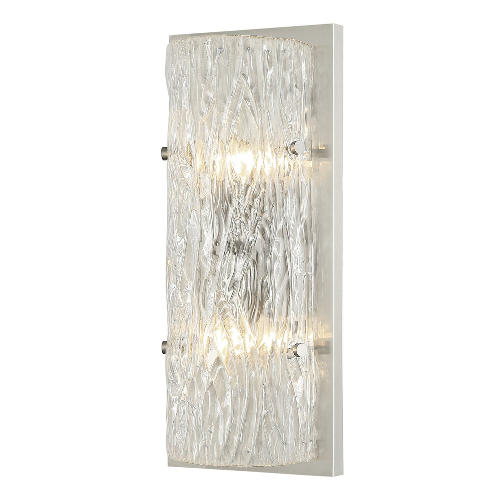 Morgan 2 Light Sconce - Brushed Nickel