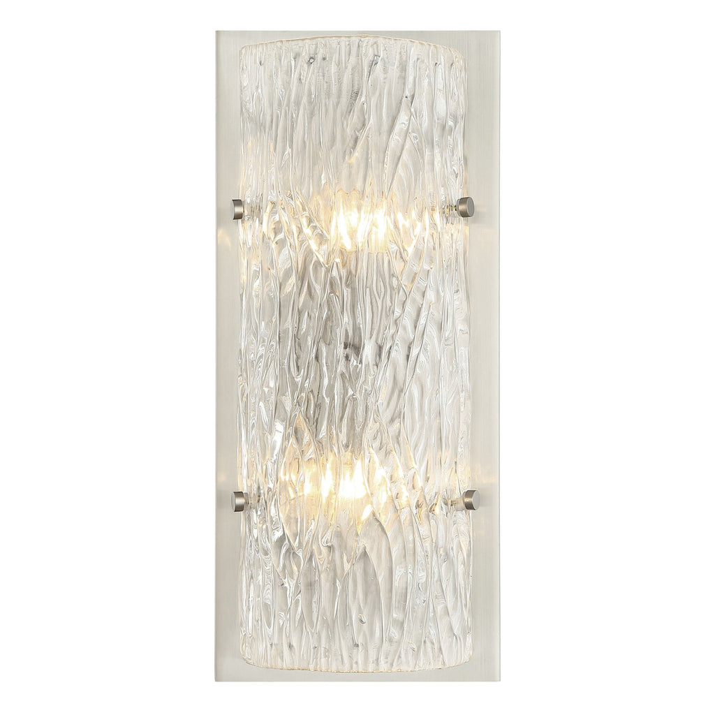 Morgan 2 Light Sconce - Brushed Nickel