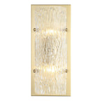 Morgan 2 Light Sconce - Satin Brass