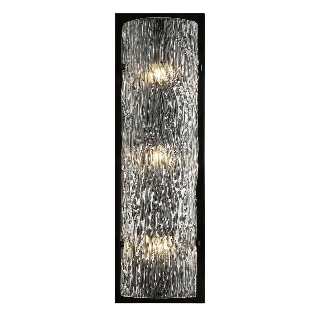 Morgan 3 Light Sconce - Black