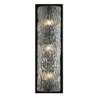 Morgan 3 Light Sconce - Black