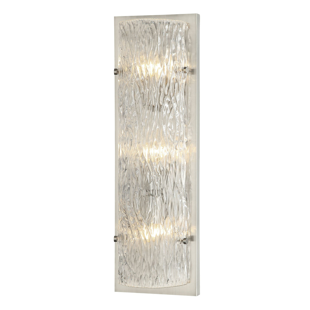 Morgan 3 Light Sconce - Brushed Nickel