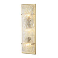 Morgan 3 Light Sconce - Satin Brass