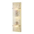 Morgan 3 Light Sconce - Satin Brass