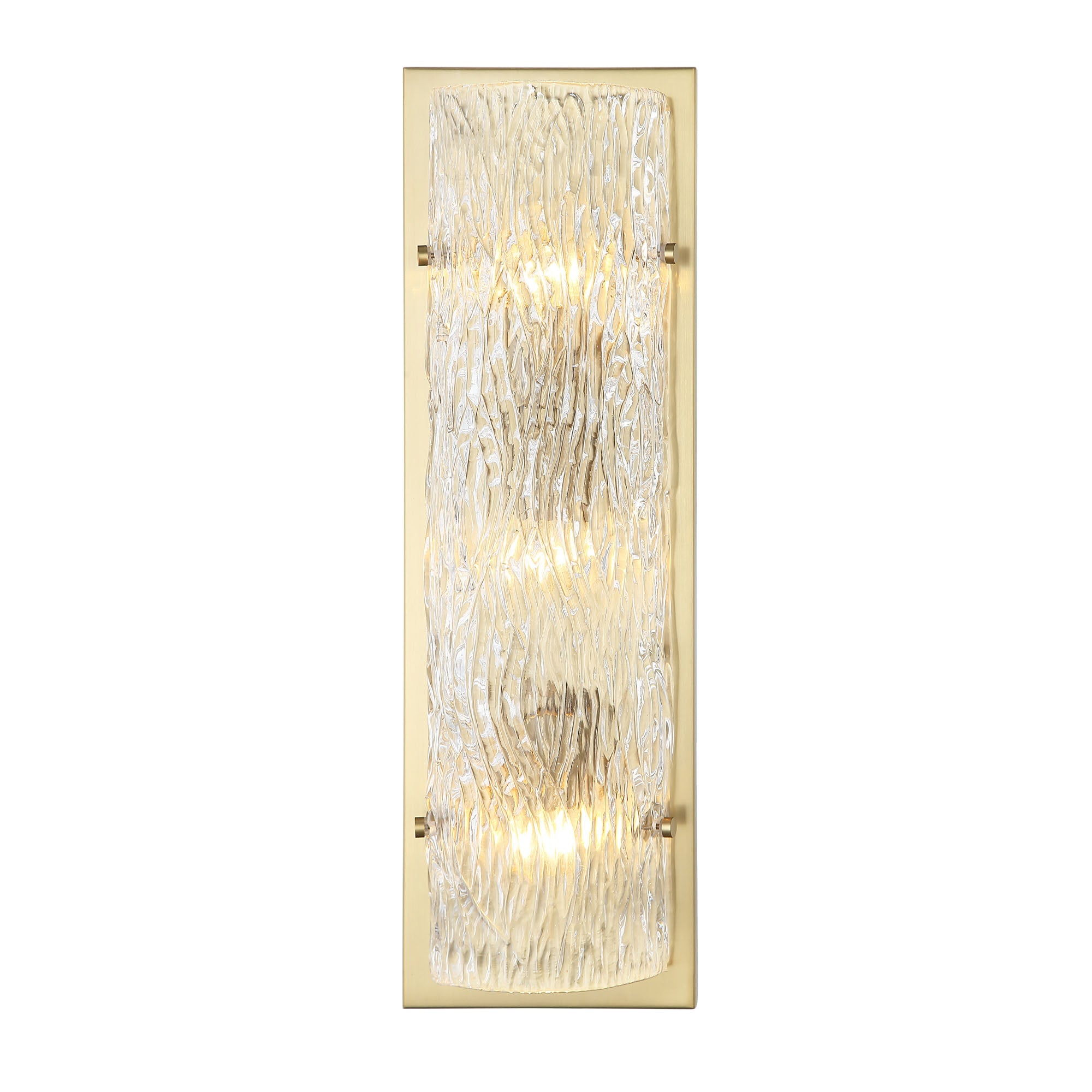 Morgan 3 Light Sconce - Satin Brass