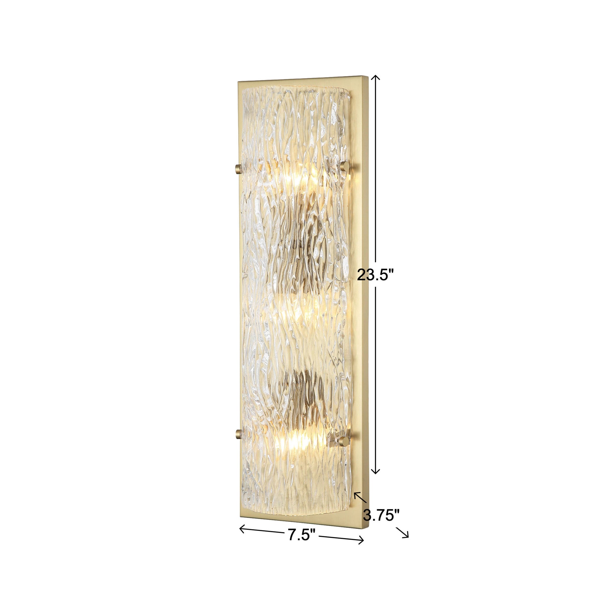 Morgan 3 Light Sconce - Brushed Nickel