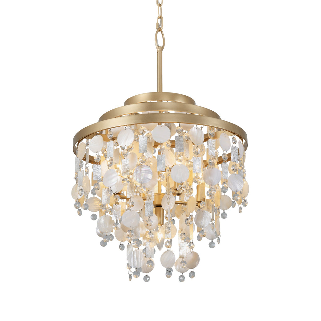 Kalani 5 Light Chandelier - French Gold