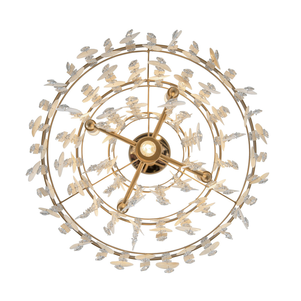 Kalani 5 Light Chandelier - French Gold