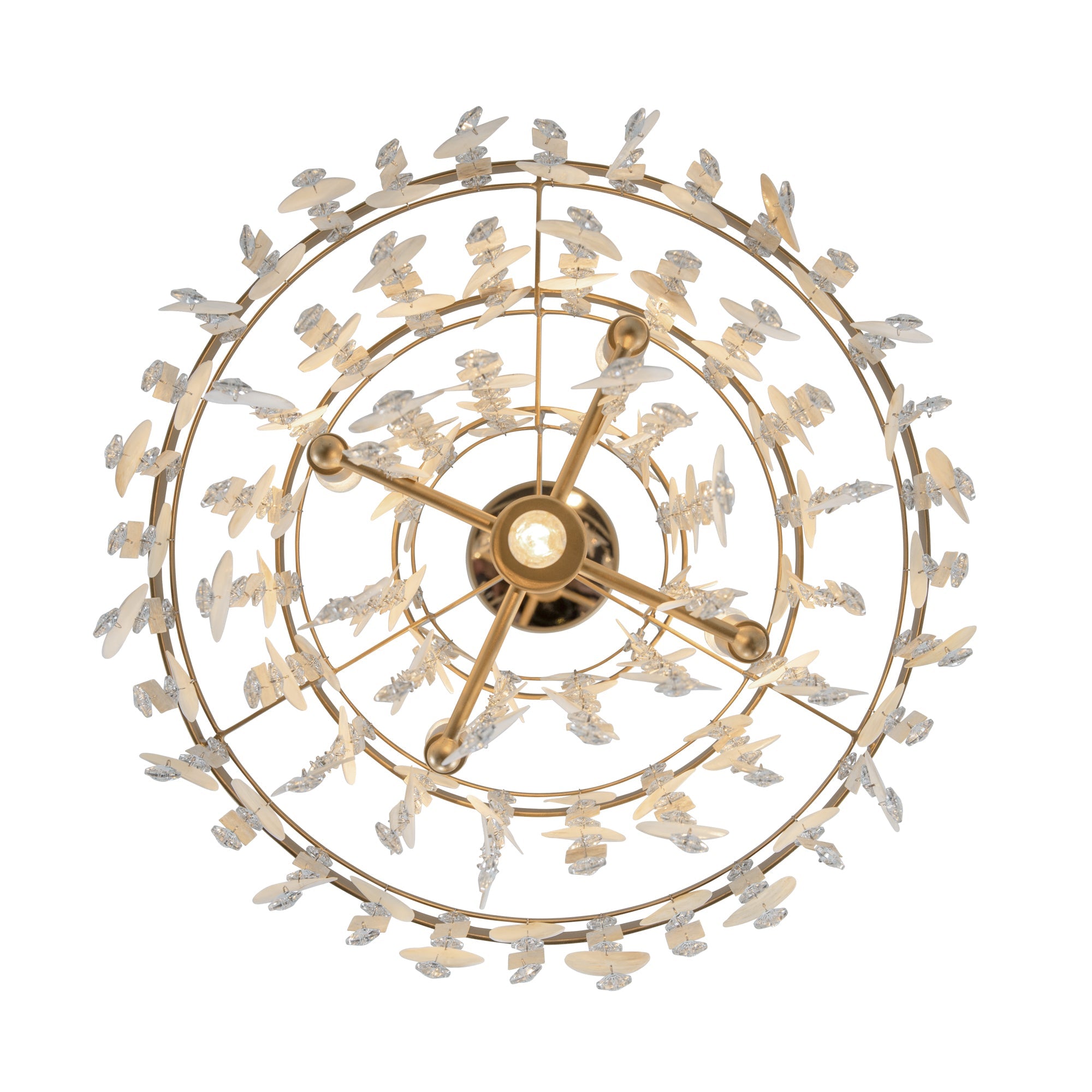 Kalani 5 Light Chandelier - French Gold