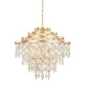 Kalani 10 Light Chandelier - French Gold