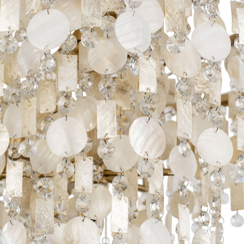 Kalani 10 Light Chandelier - French Gold