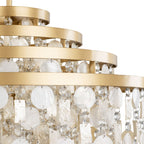 Kalani 10 Light Chandelier - French Gold