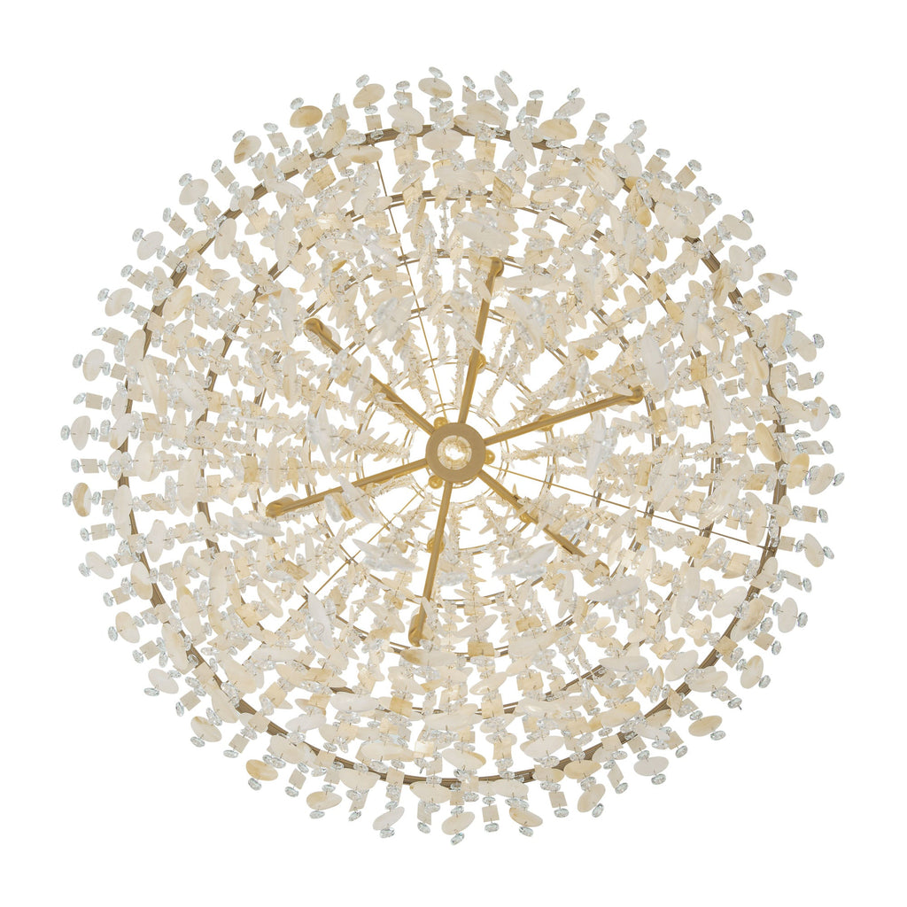 Kalani 16 Light Chandelier - French Gold