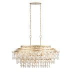 Kalani 9 Light Linear Pendant - French Gold
