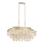 Kalani 9 Light Linear Pendant - French Gold