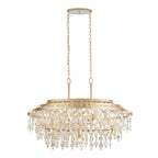 Kalani 9 Light Linear Pendant - French Gold