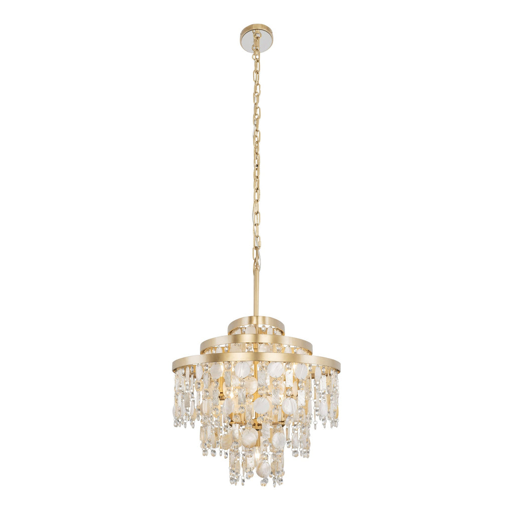 Kalani 9 Light Linear Pendant - French Gold