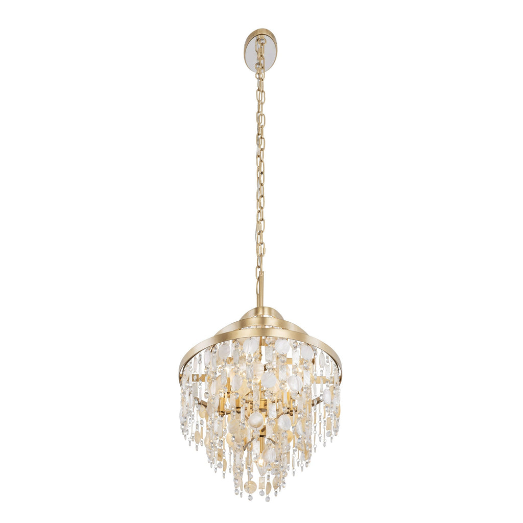 Kalani 9 Light Linear Pendant - French Gold