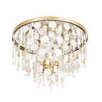 Kalani 4 Light Semi-Flush - French Gold