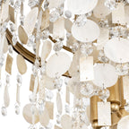 Kalani 4 Light Semi-Flush - French Gold