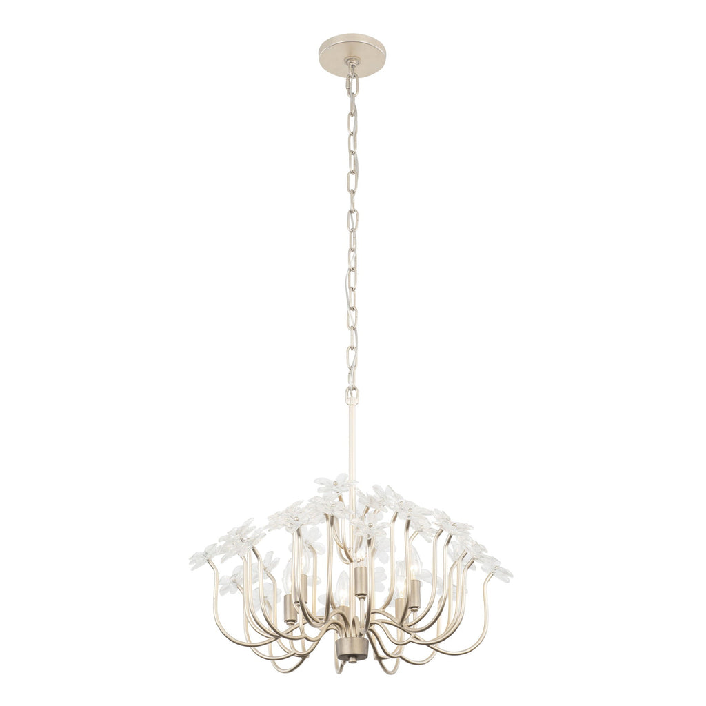 Wildflower 6 Light Chandelier - Gold Dust/Artifact