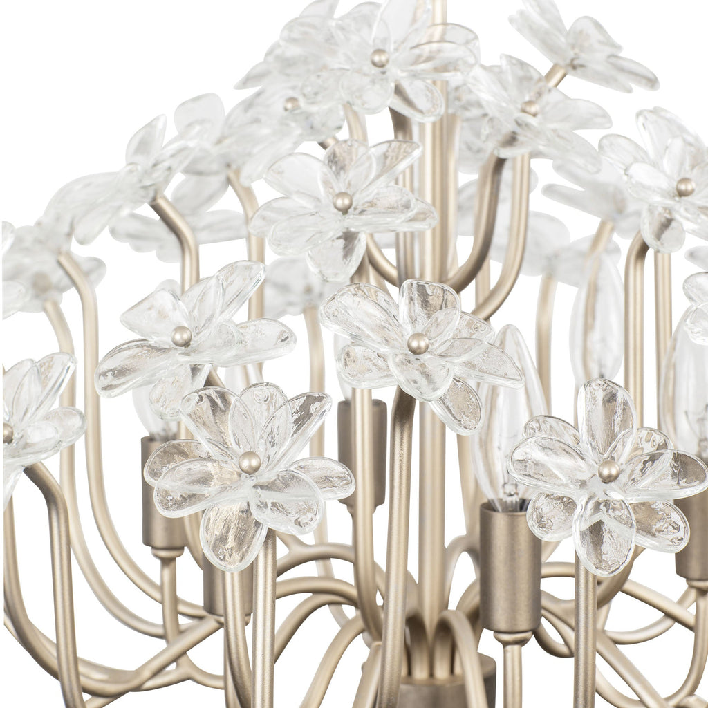 Wildflower 6 Light Chandelier - Gold Dust/Artifact