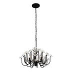 Wildflower 6 Light Chandelier - Matte Black