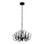 Wildflower 6 Light Chandelier - Matte Black