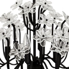 Wildflower 6 Light Chandelier - Matte Black