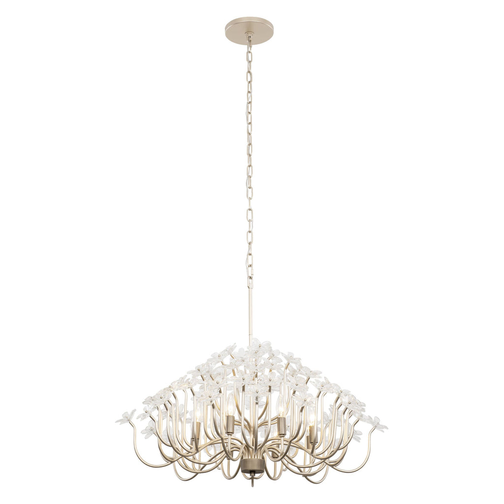 Wildflower 8 Light Chandelier - Gold Dust/Artifact