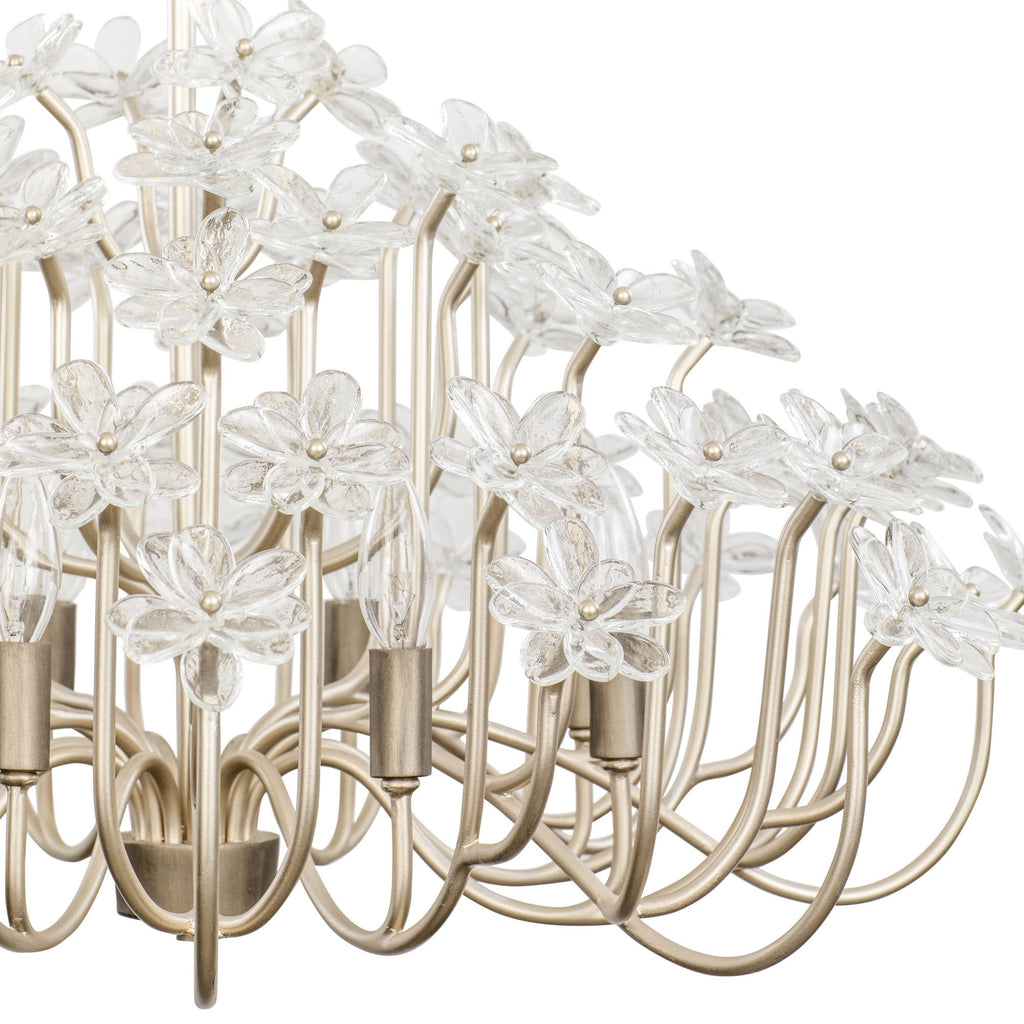 Wildflower 8 Light Chandelier - Gold Dust/Artifact