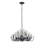 Wildflower 8 Light Chandelier - Matte Black