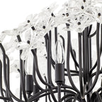 Wildflower 8 Light Chandelier - Matte Black