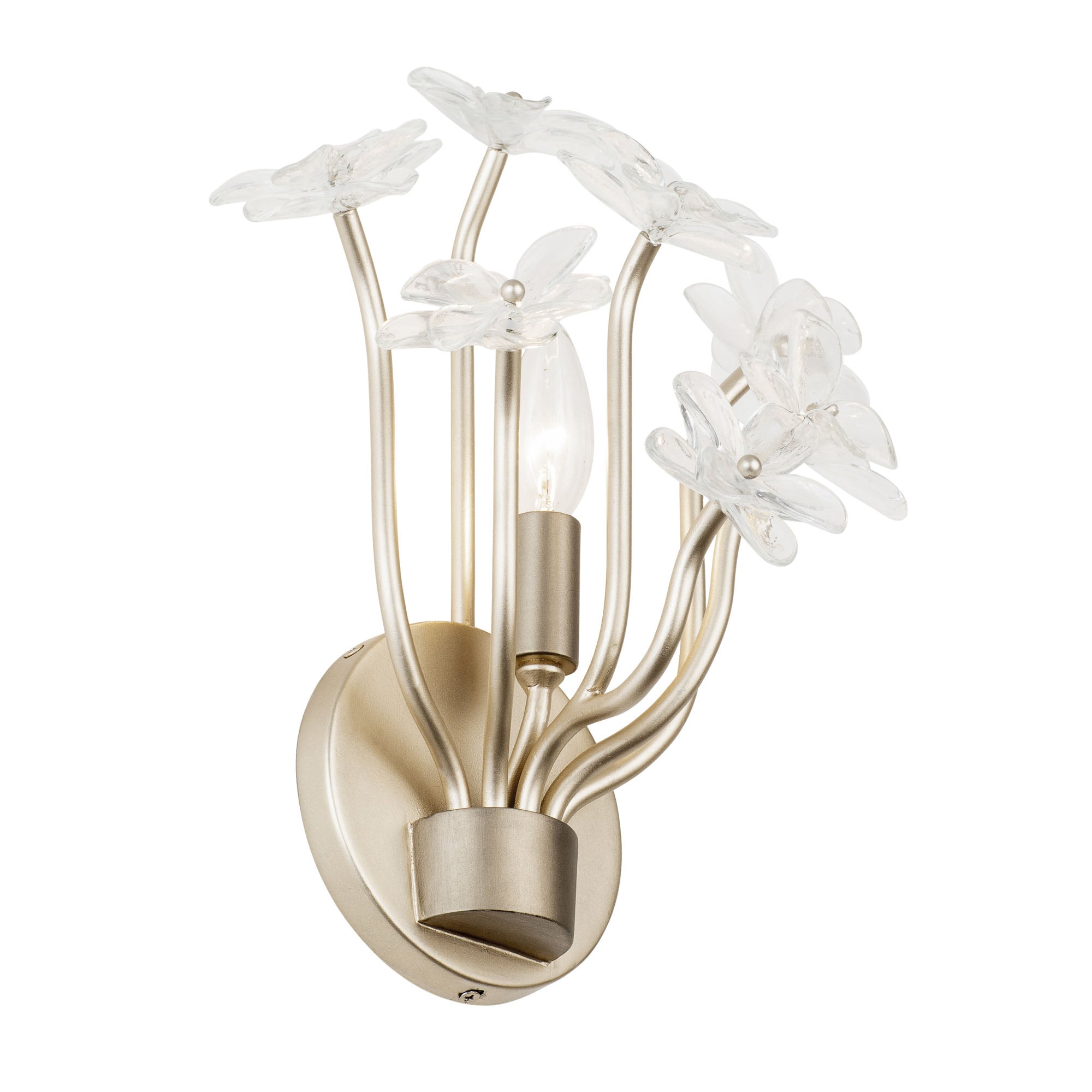 Wildflower 1 Light Sconce - Gold Dust/Artifact