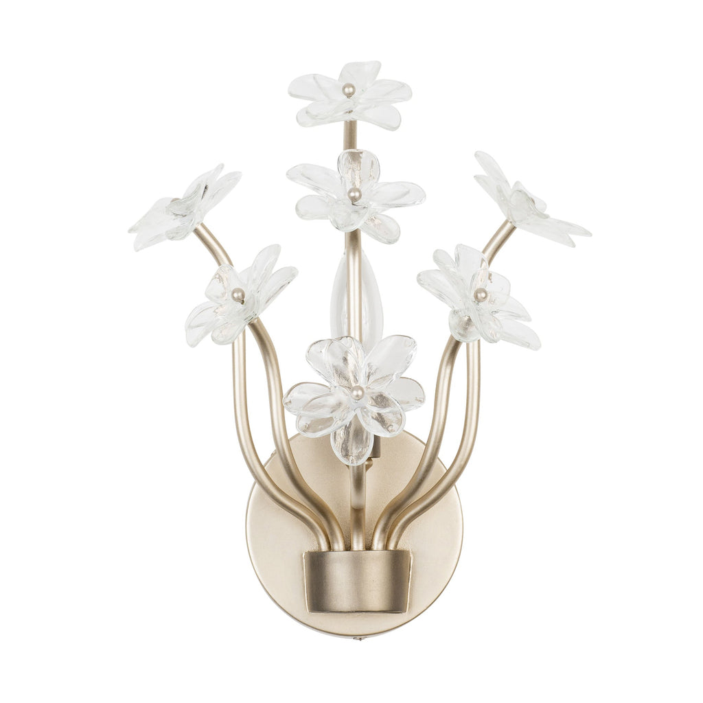 Wildflower 1 Light Sconce - Gold Dust/Artifact