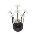 Wildflower 1 Light Sconce - Matte Black